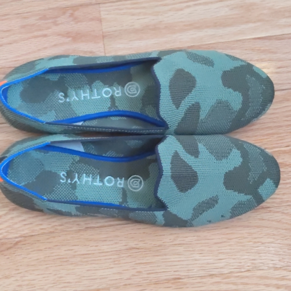 Rothy's Camo Loafers